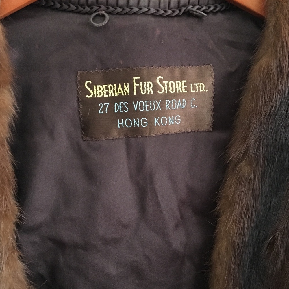 Vintage 1950’s Siberian Fur Store Mink Stole/Shaw - Picture 4 of 8